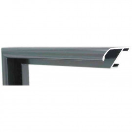 Алюминиевый багет серое олово матовый 905-17 