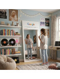 Настенное и напольное декоративное зеркало с изображением поиска Google (Гугл) в интернет-магазине зеркальной мастерской ЗЕРКАЛА-М фото 4 