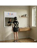 Настенное и напольное декоративное зеркало с изображением поиска Google (Гугл) в интернет-магазине зеркальной мастерской ЗЕРКАЛА-М фото 8 