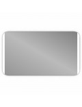 Настенное зеркало с боковой LED-подсветкой с закруглёнными углами Нота 001 в интернет-магазине зеркальной мастерской ЗЕРКАЛА-М фото 3 