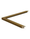 Деревянный багет Золото 127.31.303 в интернет-магазине зеркальной мастерской ЗЕРКАЛА-М фото 2 